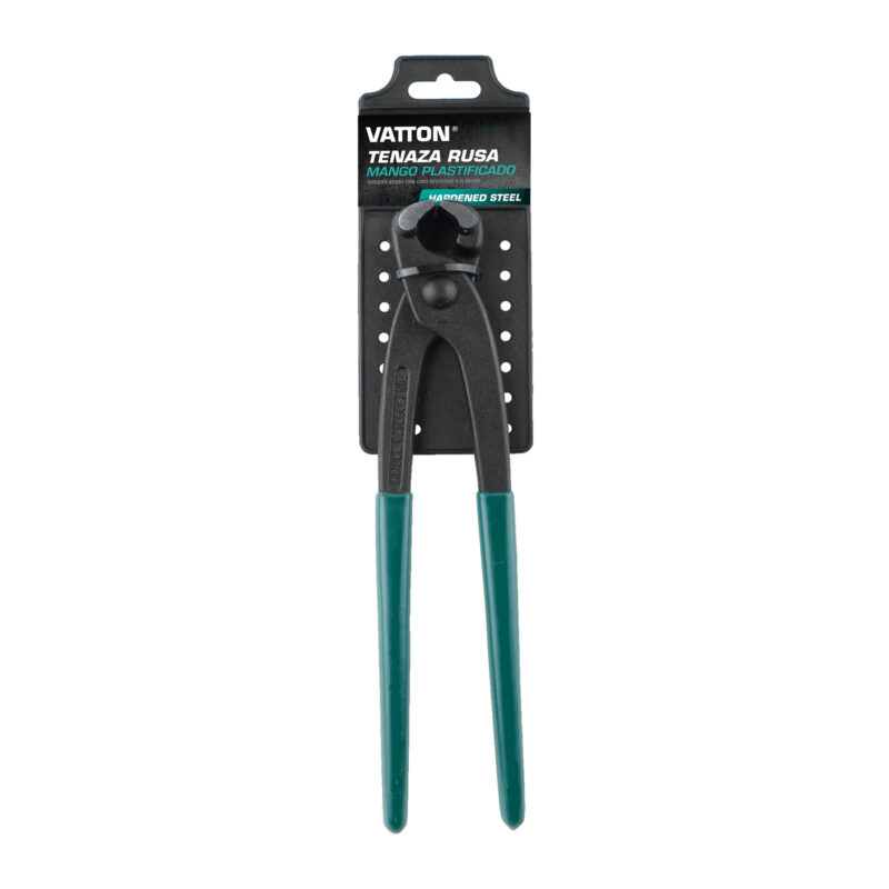 TENAZA RUSA VATTON MANGO PLASTIFICADO 225MM - Imagen 2