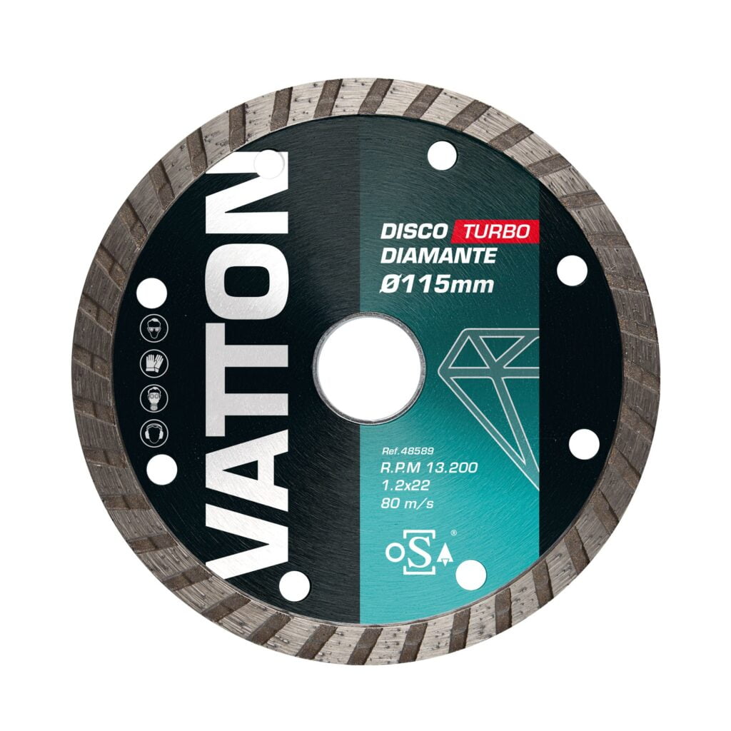DISCO VATTON OSA DIAMANTE TURBO 115MM