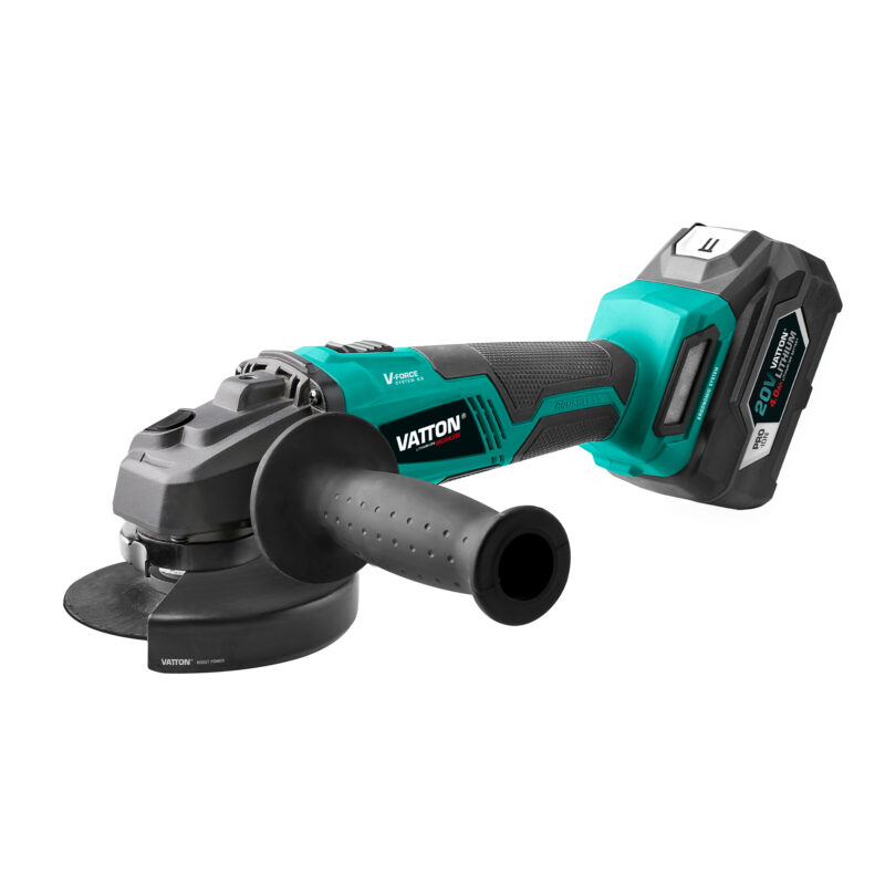 AMOLADORA VATTON 115/125MM 20V 4.0AH BRUSHLESS