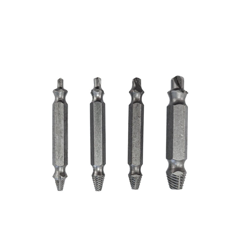EXTRACTOR DE TORNILLOS 4 PIEZAS VATTON PARA ATORNILLADOR