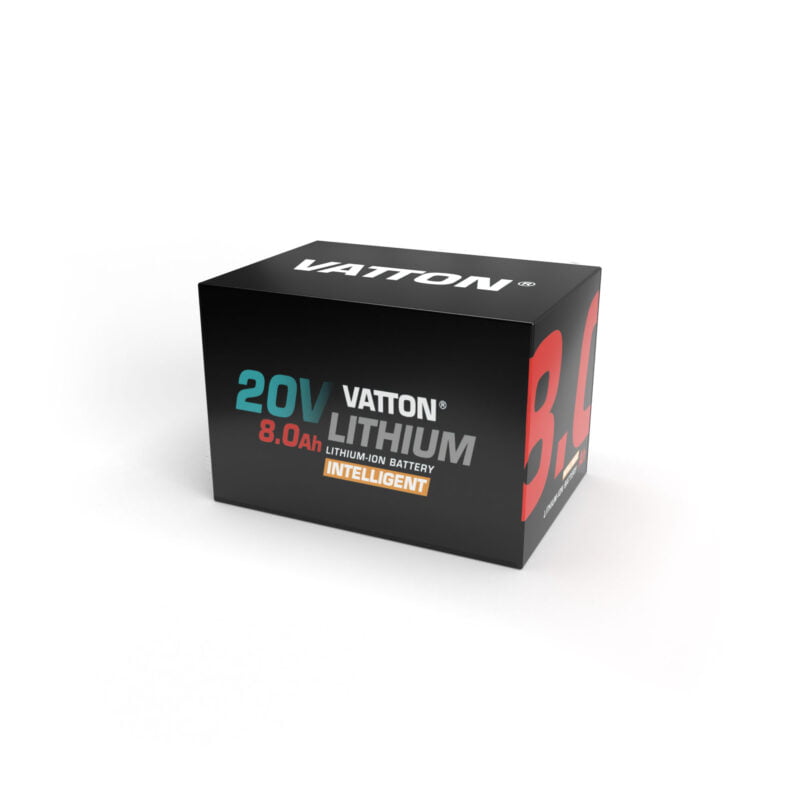 BATERÍA CARGA RÁPIDA VATTON 8000MAH 20V INTELLIGENT - Imagen 2