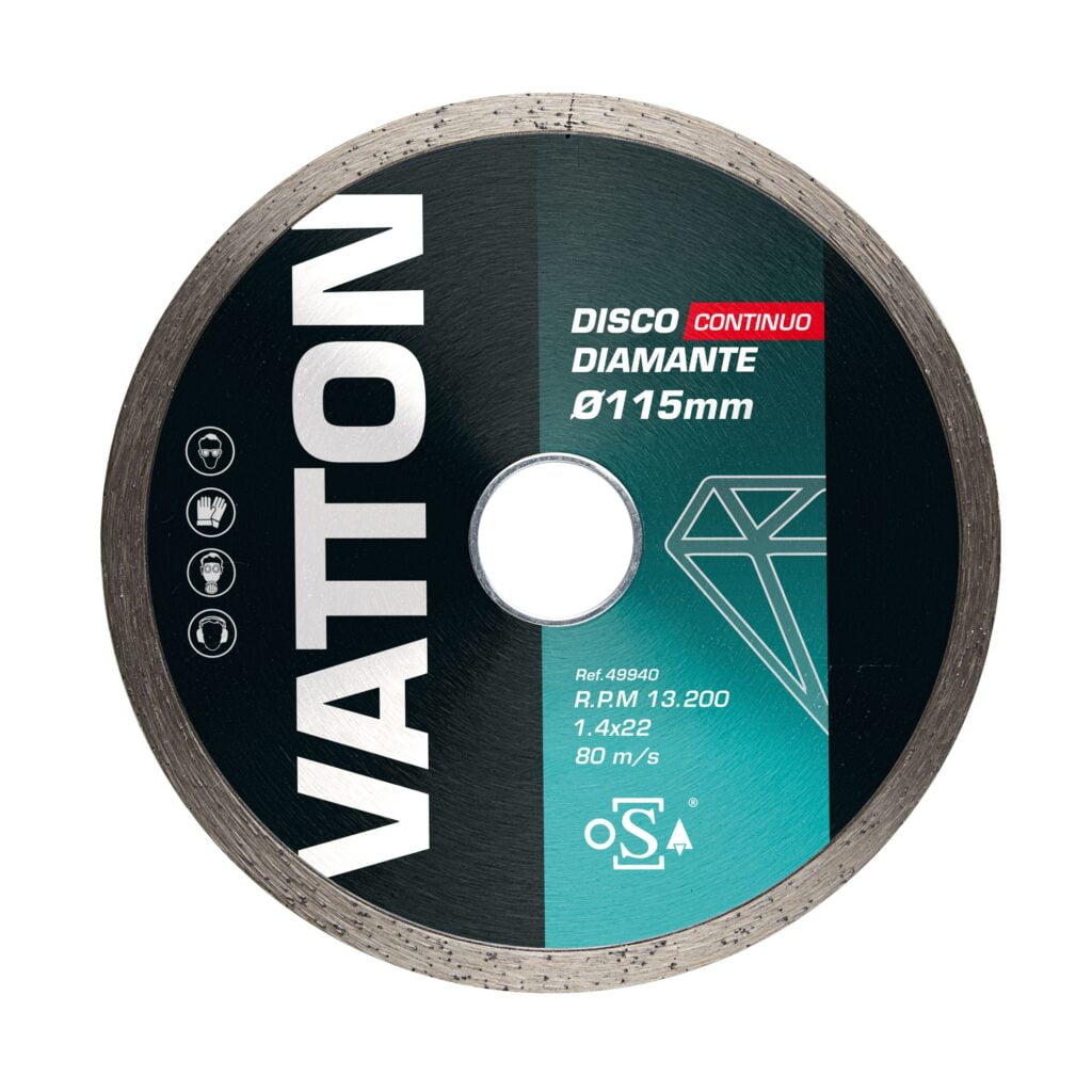 DISCO VATTON OSA DIAMANTE CONTINUO 115MM